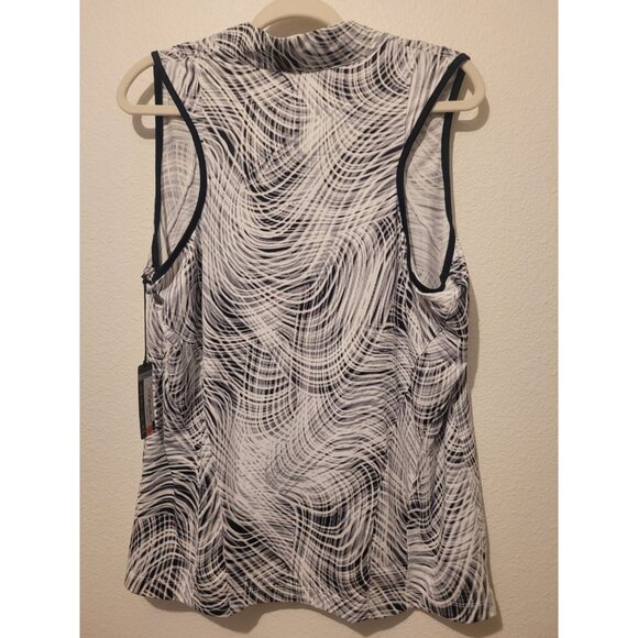 TAIL UPF 50 Mock Snap Racerback Tank Women Golf XXL 2XL Activewear NWT Sleevless - Picture 7 of 10